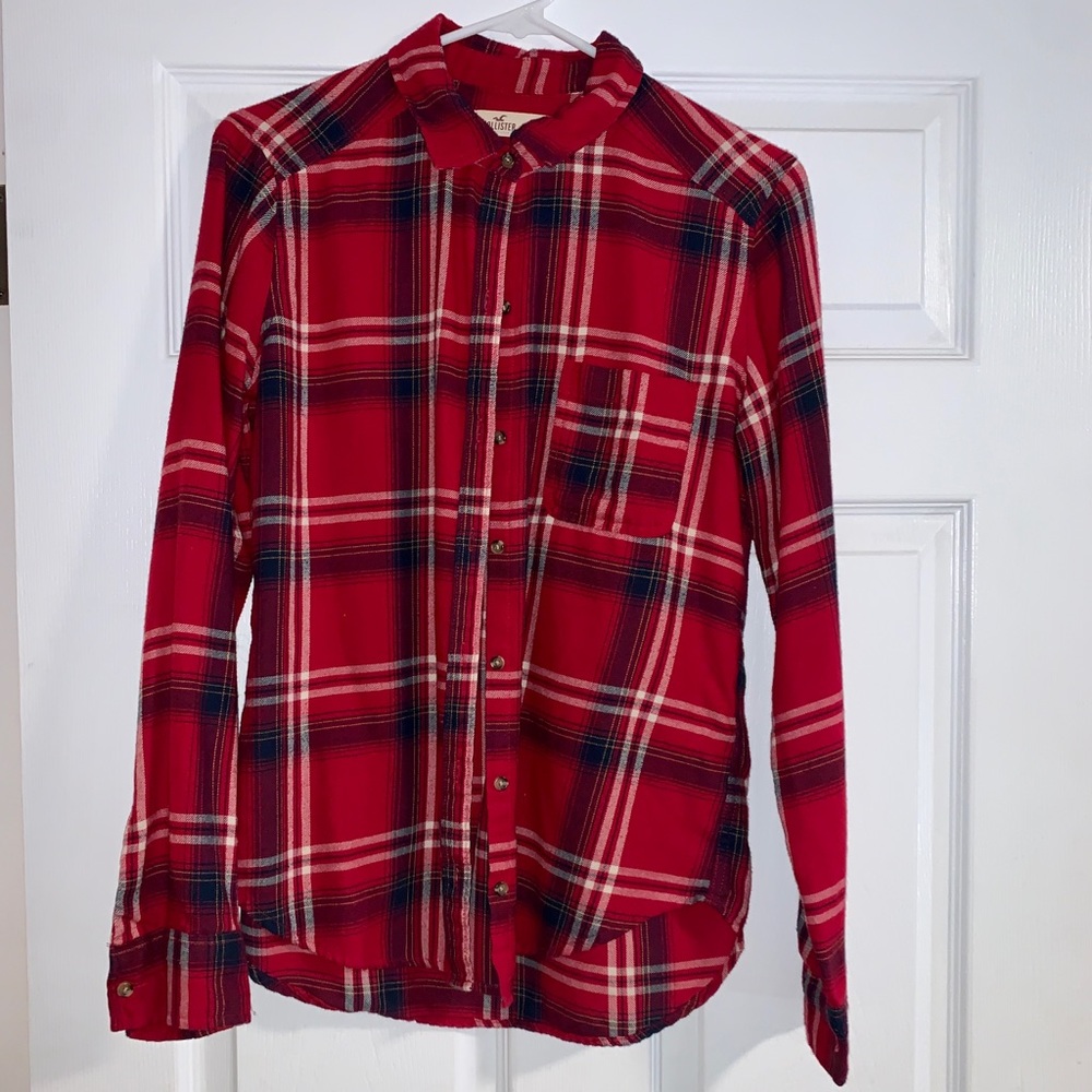 2 for $5✨ Hollister flannel